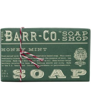 Barr Co. Triple Milled Bar Soap 6 Oz. - Honey Mint