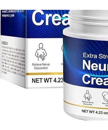  Luckxing Nerve Relief Cream 120 g Non-Greasy Soothing Lotion for Nerves Cream for Toes Massage and Comfort of Hands Feet Legs Arms and Joints - Buy Online on GoSupps.com
