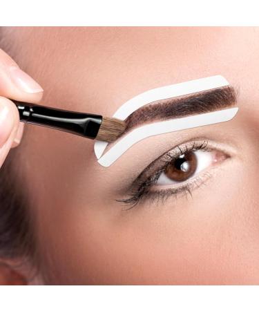 Healeved 12 Sheets Eyebrow Stencil Kit Brow Stickers Eyebrow Stencils Disposable Eyebrow Tape Adhesive Eyebrow Template - Buy Online on GoSupps.com
