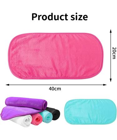 KIPTVO 5PCS Makeup Remover Cloth - Reusable Microfibre Face Cloths for All Skin Types - Gentle Makeup Removal for Baby, Kids, and Adults - Buy Online on GoSupps.com