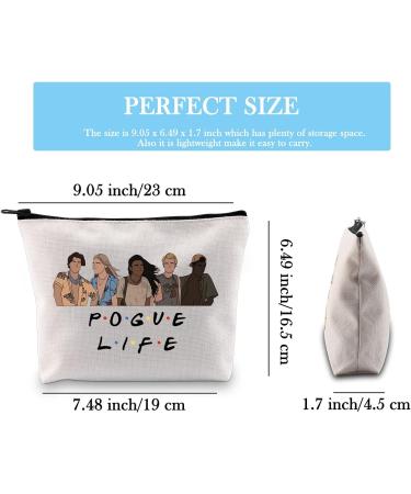 Kujtim Out Pogue Banks Zip Pocket Makeup Bag for Women | John B JJ Papst Kiara | OBX NC Pogue Makeup Essential - Buy Online on GoSupps.com