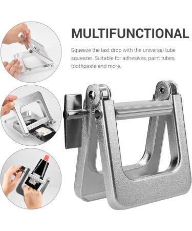 kwmobile Metal Toothpaste Tube Squeezer - Large Multifunctional Roller Dispenser for Tubes - Hair Color, Paint, Hand Cream, Cosmetics - Buy Online on GoSupps.com