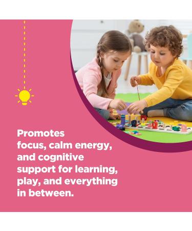 Phytoral Vegan Kids Focus Gummies - Potent Chewable Brain Support for Children - Enhances Concentration & Memory - Calming Supplements & Focus Gummies for Kids - Non-GMO & Gluten-Free - 60 Count 60 Count (Pack of 1) - Buy Online on GoSupps.com