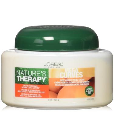 L'oreal Paris Natures Therapy Conditioner Mega Curves Deep Creme Jar 8 Ounce