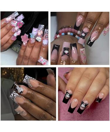 3D Hello Kitty Nail Charms 77Pcs Cartoon Kitty Cat Nail Art Charms Kawaii Nail Decorations for Nail Art Supplies 3D Cute Nail Gems Nail Charms Nail Decorations for Nail Art - Buy Online on GoSupps.com