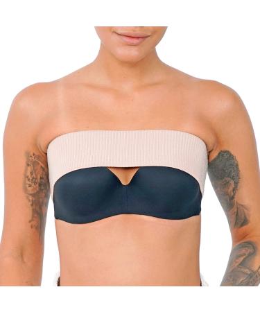 Breast Implant Stabilizer Band - Post Surgery Augmentation/Reduction Strap - Chest Belt for Breast Support - One Size Fits All (Beige) - Buy Online on GoSupps.com