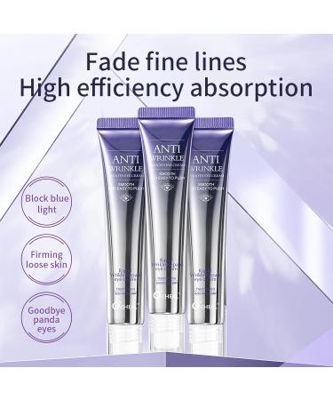 mercham Retinol Eye Cream Anti Aging Under Eye Cream with Cooling Roller for Dark Circles and Puffy Eyes Bags Reduce Fine Lines Brightening & Moisturizing Eye Repair Cream for all Skin Types- 20g - Buy Online on GoSupps.com