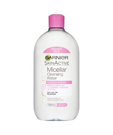 Garnier Micellar Water Sensitive Skin 700ml Unscented 700 ml (Pack of 1)