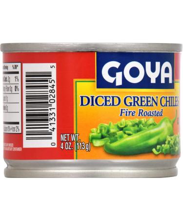 Goya Fire Roasted Diced Green Chiles 4 oz - Authentic Flavor Enhancer - Buy Online on GoSupps.com