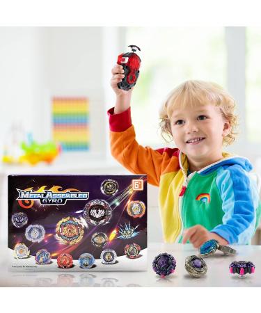 ACEBWHTOY Bey Burst Turbo Blade Set | 4D Metal Fusion Martial Cords | Gyroscope Toy for Kids Teens & Adults - Perfect Gift! - Buy Online on GoSupps.com