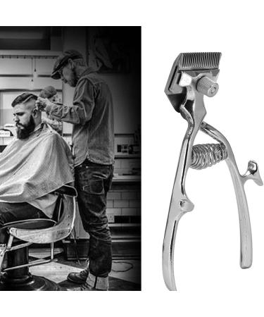 Haircut Clippers Low Noise Old-fashioned Non Electric Hair Clipper Classic Manual Hairdresser Stainless Steel - Buy Online on GoSupps.com