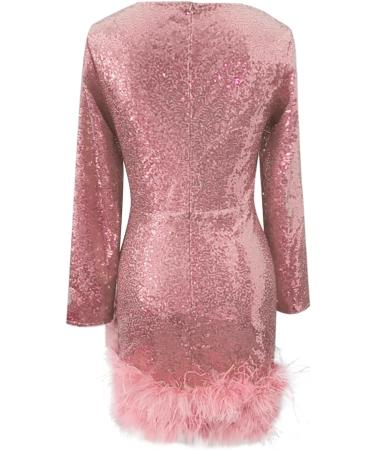 Shop Hanxiulin Women's Winter Business & Cocktail Dresses | Elegant Sequin & Shoulder-Free Styles in Beige - Buy Online on GoSupps.com