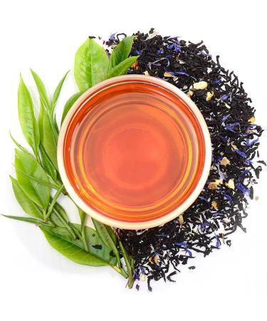 Ceylon Teabox Earl Grey Blue Flower Bergamot Tea Pure Ceylon Black Tea (FBOP) Earl Grey Tea Loose Leaf Tea World's Finest Pure Ceylon Black Tea Loose Leaf Earl Grey 100g in Resealable Pouch - Buy Online on GoSupps.com