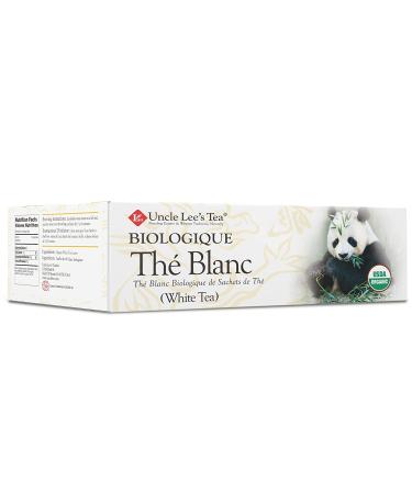 Uncle Lee's Organic White Tea Bags - 100-Count Boxes (Pack of 4) - Premium Quality - Buy Online on GoSupps.com