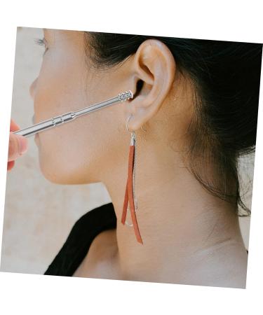 FOMIYES 4 Sets Ear Pick Tool - Stainless Steel Ear Cleaner & Wax Removal Kit for Kids & Adults - Effective Ear Wax Curette & Cleaning Spoon - Buy Online on GoSupps.com