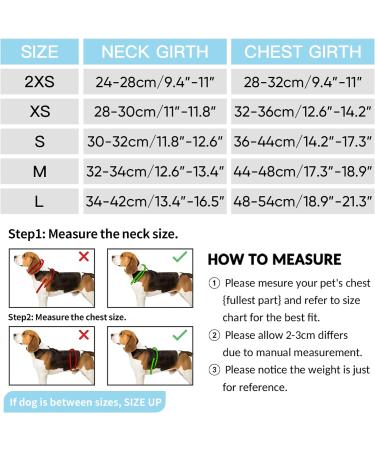 Buy Heele Small Soft Dog Dishes - Adjustable Air Mesh Tableware Vest for Walking & Training | Reflective Dark Green XS - Buy Online on GoSupps.com