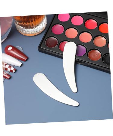 OHPHCALL 4 Pcs Cosmetic Spatula Esthetician Supplies Cosmetics Spatulas Reusable Mini Spatula Make up Spatula Tool Beauty Scoop Lip Balm Spatula Skincare Spatula Foundation Spatula 1 g (Pack of 1) As Shownx2pcs - Buy Online on GoSupps.com