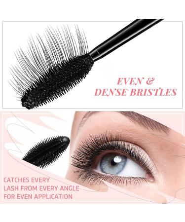 Waterproof Black 4D Silk Fiber Eyelash Mascara - Extra Long & Thick Lash Formula - 9ml - Buy Online on GoSupps.com