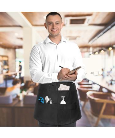 Waterproof Hair Stylist Apron with 5 Pockets | Bleach-Proof Barber Apron for Men & Women - Ideal for Salons & Cosmetology - Buy Online on GoSupps.com