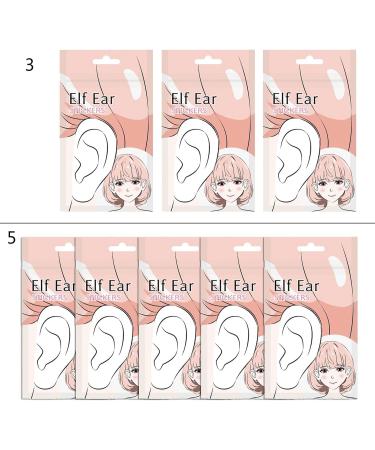 Elf Ear Stickers 3 Packs for Halloween & Christmas - Painless Ear Corrector & Lobe Support - Buy Online on GoSupps.com