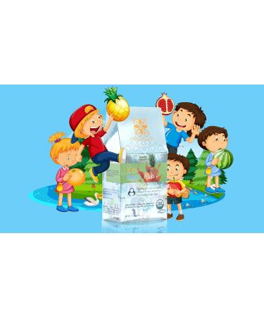 Organic Kids Immunity Tea for Better Sleep & Digestion - Fruits Flavor - USDA Organic & Caffeine-Free - 20 Count (1 Pack) - Buy Online on GoSupps.com