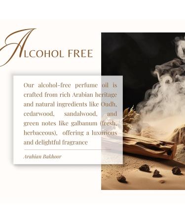 ARABIAN PERFUMES & OILS Arabian Bakhoor Perfume Oil - Smoky Woody Green Fragrance Oil for Men and Women - Travel Size Perfume 0.10 Fl. Oz. - Buy Online on GoSupps.com
