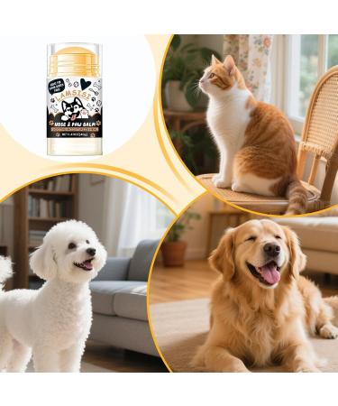 puppy balm natural wax blend 50g pet foot moisturizer dog moisturizer dog cream outdoor protection snow walking travel - Buy Online on GoSupps.com