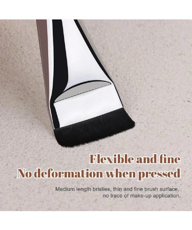 Foundation Makeup Brush - Portable Thin Foundation Brushes | Lightweight Makeup Brush Super Flat Top | Foundation Concealer Brush | Cosmetics Makeup Face Brush Tool - Buy Online on GoSupps.com