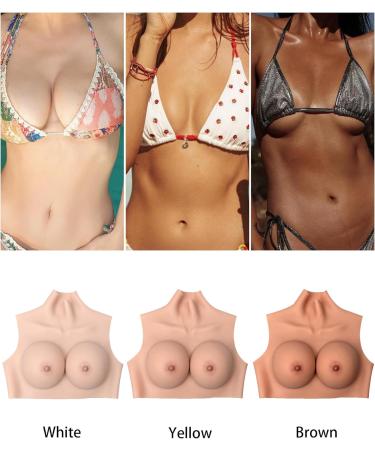 Maletofe Silicone Breast Forms - B-H Cup Crossdressing & Cosplay Fake Breasts with Cotton Filling for Enhanced Comfort - Buy Online on GoSupps.com