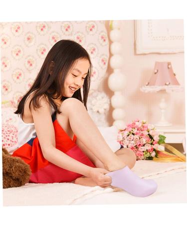 NUSITOU 1 Pair Protective Socks Hard Skin Repair Socks Silicone Heel Socks Moisture Socks for Dry Feet Silicone Socks for Women Heels for Women Miss Pink Nursing Socks Care Sebs - Buy Online on GoSupps.com