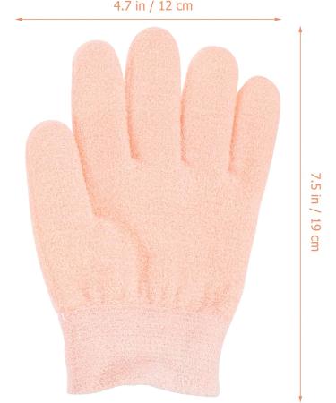 Minkissy Womens Mittens Moisturizing Gloves and Socks for Dry Cracked Feet Heels Hands Skin Repair for Foot Care Booties and Heel Glove for Women Girls Khaki Ladies Mittens - Buy Online on GoSupps.com