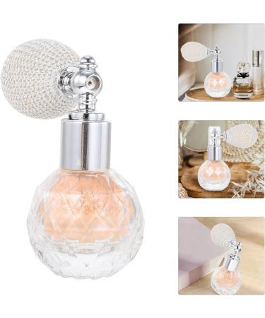 FRCOLOR 1pc Body Air Bag Powder Mist Spray Bottle for Hair Powder Face Sprayer Powder Bottle Bride The Face Golden 7x5.5cm - Buy Online on GoSupps.com