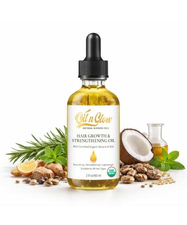 9 in 1 Natural Hair Growth Strengthening Oil - 2 Fl Oz. - Buy Online on GoSupps.com