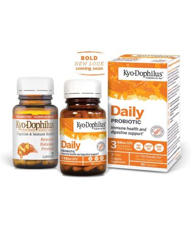 Kyo-Dophilus Daily Probiotic - Digestive & Immune Support, 90 Capsules - Buy Online on GoSupps.com