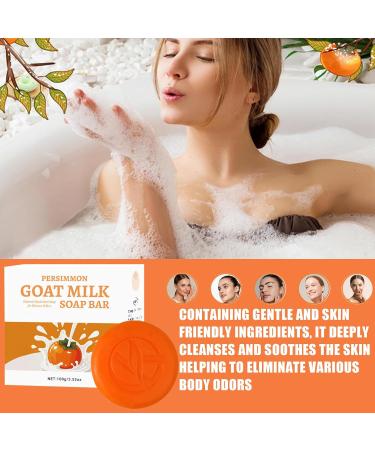  Mimoqk Body Odor Soap Deodorizing Cleanser 100g with Gentle Formula Sensitive Skin Refreshing Bath Supply for Shower Travel Hotel Adults Kids Neck Thighs Family Use - Buy Online on GoSupps.com