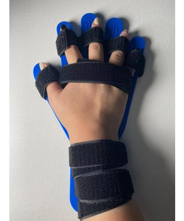 Finger Training Device & Orthotics | Hand Splint & Brace for Finger Mobility | Blue Rehabilitation Tool - Buy Online on GoSupps.com
