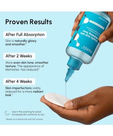 MAREE Toner Glycolic Acid Exfoliating Toner for Face Acido Glicolico para Manchas 8.45 Fl Oz (Pack of 1) Glycolic Acid - Buy Online on GoSupps.com