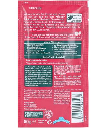 Buy Kneipp Foaming Salt - Pamper Your Skin with Luxurious Bath Soak | International Shipping Available - Buy Online on GoSupps.com
