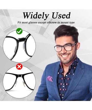 40 Pairs Self-Adhesive Silicone Nose Pads for Glasses - Soft Anti-Slip Pressure-Reducing Pads for Comfort - Universal Fit - Buy Online on GoSupps.com