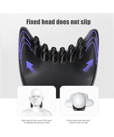 Neck Stretcher for Cervical Traction Super Soft Neck and Shoulder Relaxer Neck Hump Corrector Neck Traction for TMJ Ache Relief Cervical Spine Alignment Home Office Chiropractic Pillow - Buy Online on GoSupps.com