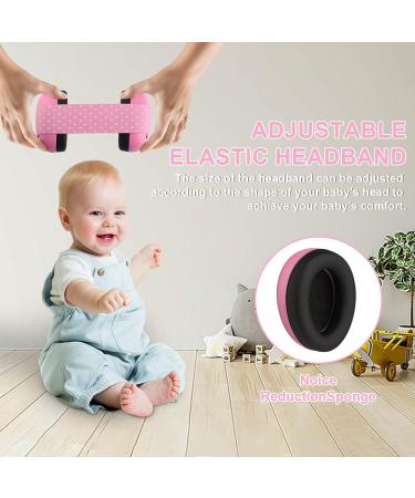 CUIFULI Kids Earmuffs - Noise Reduction Headphones for Babies & Toddlers 12-36 Months - Pink - Buy Online on GoSupps.com