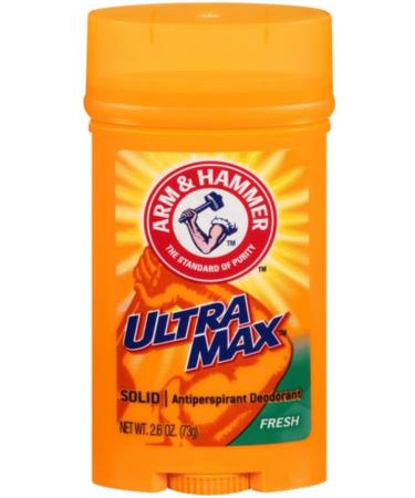 Arm & Hammer UltraMax Solid Antiperspirant Deodorant for Men Fresh 2.6 oz (73 g)