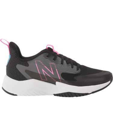 New Balance Kid's Rave Run V2 Lace-Up Shoe Big Kid (8-12 Years) - Black/Vibrant Pink - Buy Online on GoSupps.com