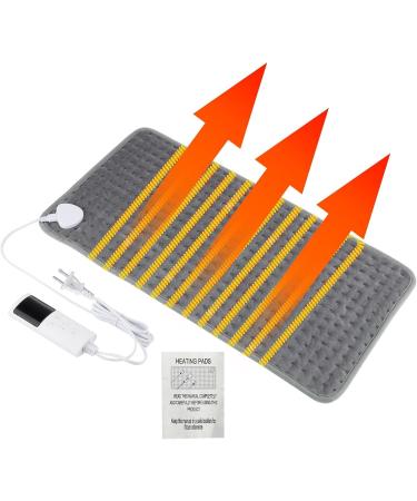 Virtcoy Body Heating Pillow - 22x11 Inch Electric Breastfeeding & Leg Heating Pillows with 4 Timers & 9 Temperatures - US Standard (58x29cm) - Buy Online on GoSupps.com