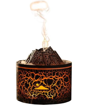 Vulcan Diffuser for Essential Oils - Quiet Flame USB Humidifier with 2 Modes | Waterless Aromatherapy & Automatic Shutdown - Perfect Black Decor - Buy Online on GoSupps.com