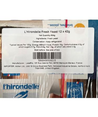 Bread Making bundle T55 Flour 1kg and Fresh Yeast 12 x 42g - Buy Online on GoSupps.com