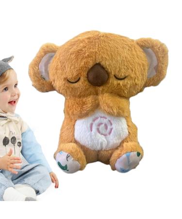 Slumber Otters with Heartbeat | Soothing Koalab r & Cuddly Breathing Plush Toys for Calming Relief | Perfect for International Shipping - Buy Online on GoSupps.com