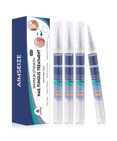 Toenail Treatment -Extra Strength Nail Treatment - Nail Repair Pen for Nail Discoloration Nails - 4PCS