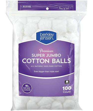 Berkley Jensen Super Jumbo Cotton Balls - 400 Count Pack - Buy Online on GoSupps.com