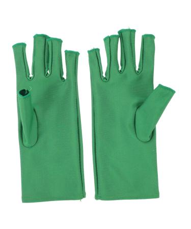 MERRYHAPY 1 Pair Nail Gloves Nail Anti-uv Gloves Fingerless Gloves Fingerless Mitts Sunscreen Gloves Manicure Gloves UV Shield Gloves Manicure Tools